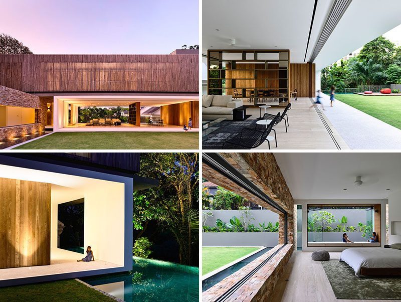 Architecture firm ONG&ONG have designed this home in Singapore that makes the most of indoor/outdoor living.