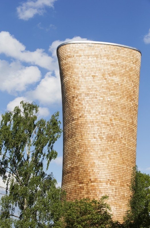 Wooden Ventilation Towers (Stockholm, Sweden) / Rundquist Architects
