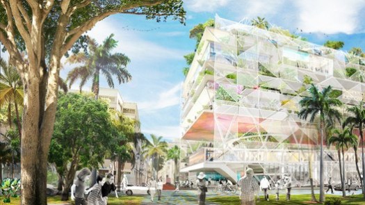 Design Winner: Open Shore / Ecosistema Urbano. Image Courtesy of The Van Alen Institute and the West Palm Beach Redevelopment Agency (WPB CRA)