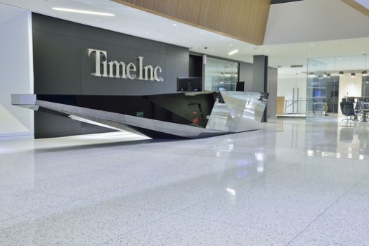 Terrazzo’s durable floors in Time Inc.’s headquarters. [Photo: Courtesy of Terrazzo & Marble Supply Companies]