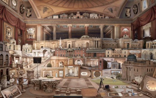 Emily Allchurch, Grand Tour: In Search of Soane (after Gandy), 2012. 
